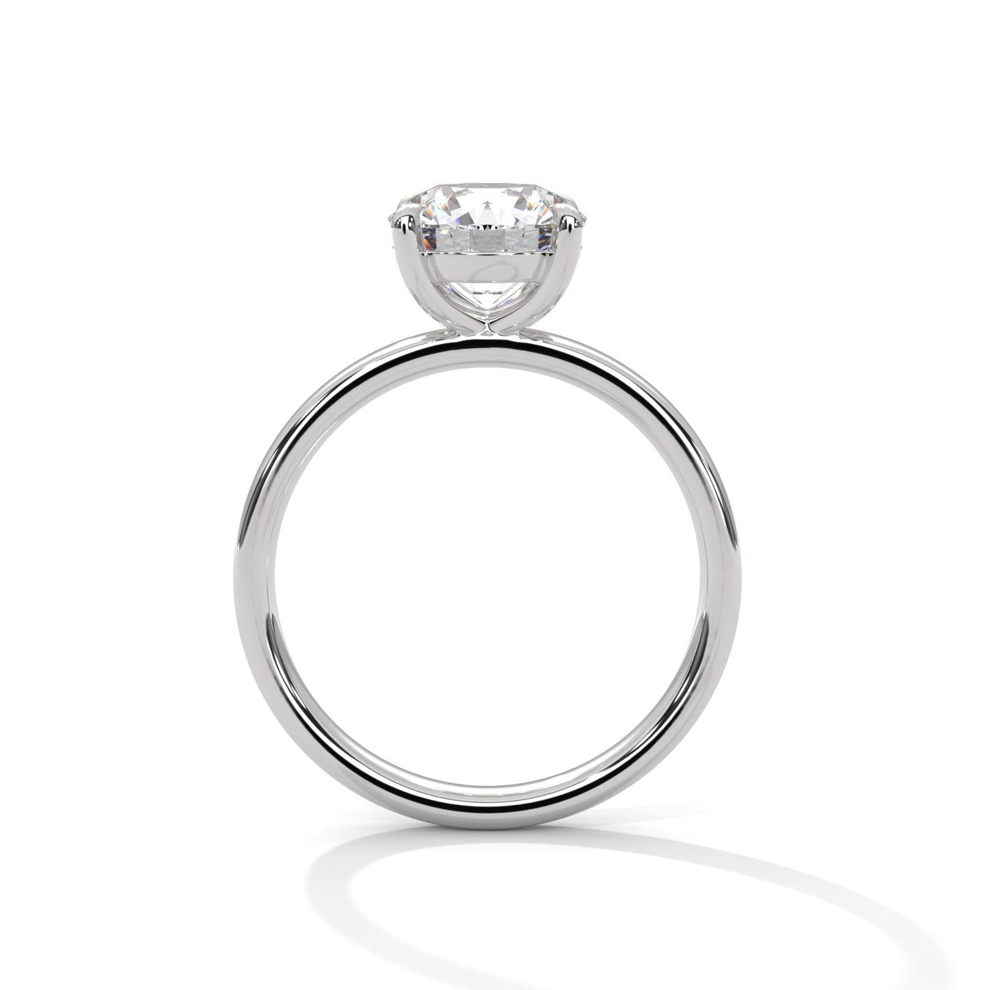 Bague diamant rond 2 carats – Collection Forja