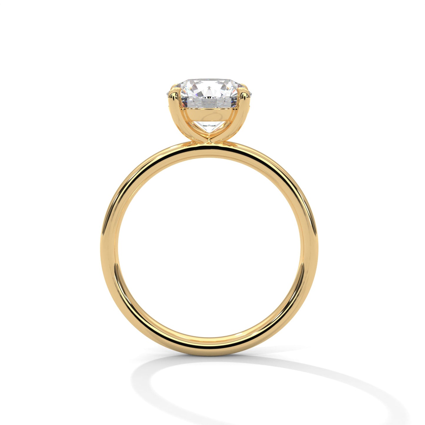 Bague diamant rond 2 carats – Collection Forja