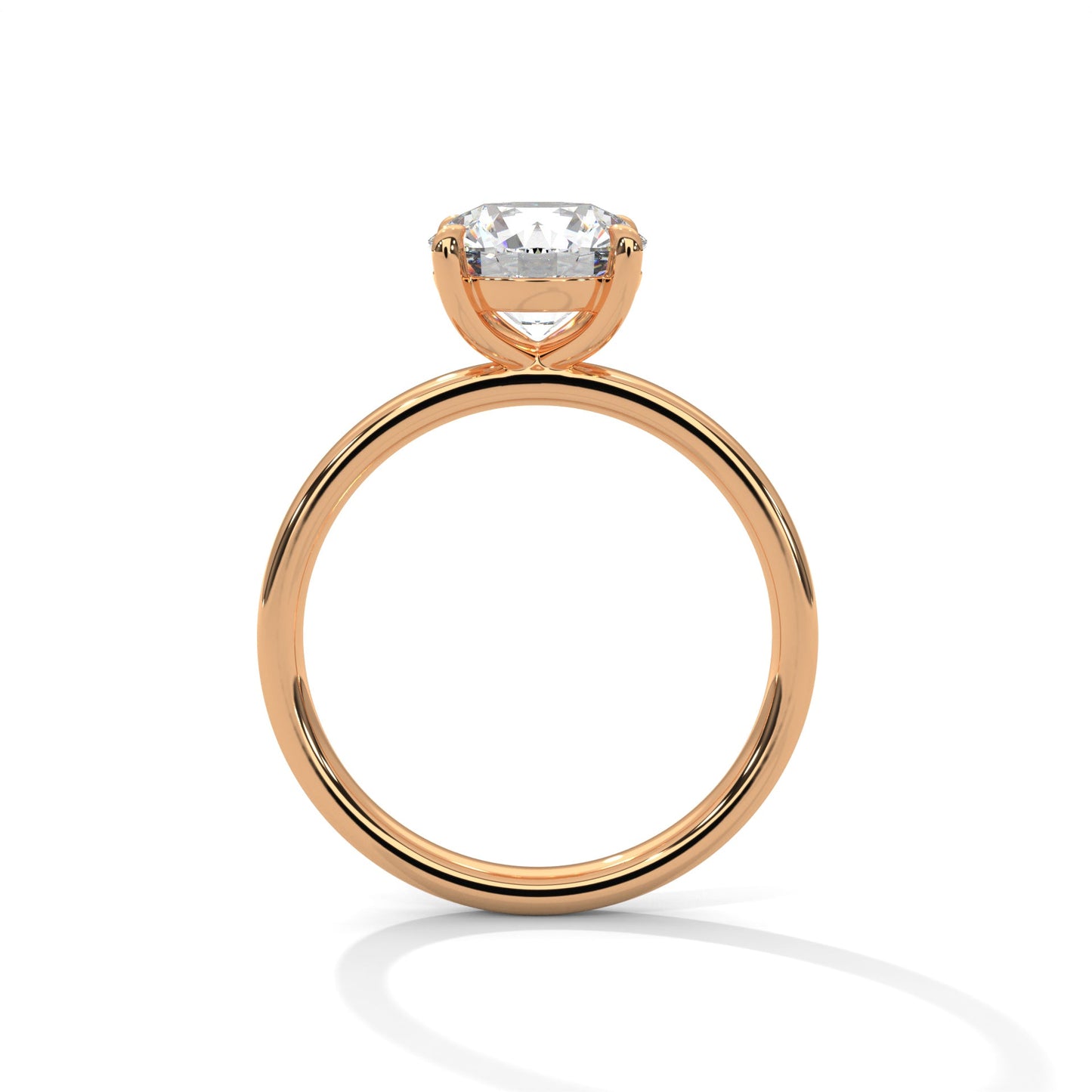 Bague diamant rond 2 carats – Collection Forja