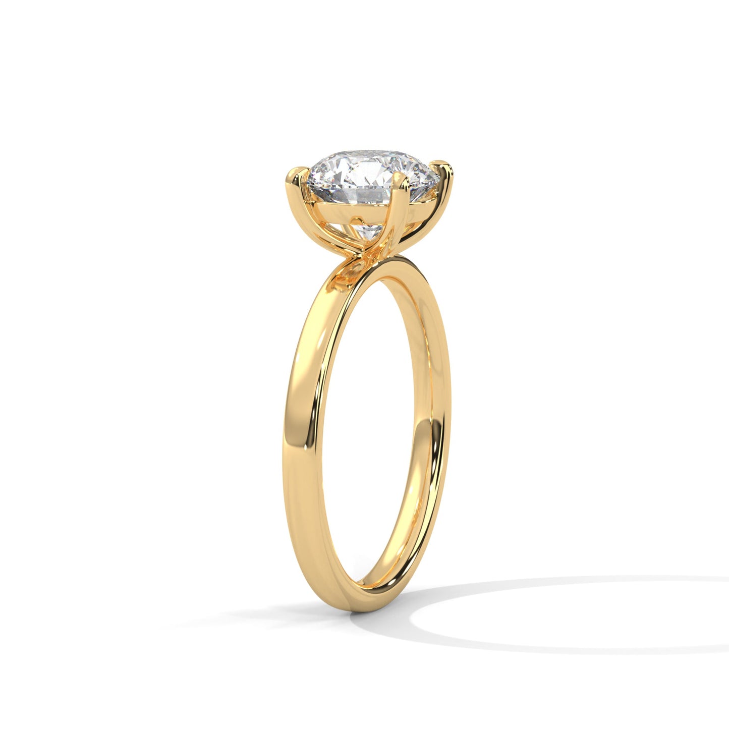 Bague diamant rond 2 carats – Collection Forja