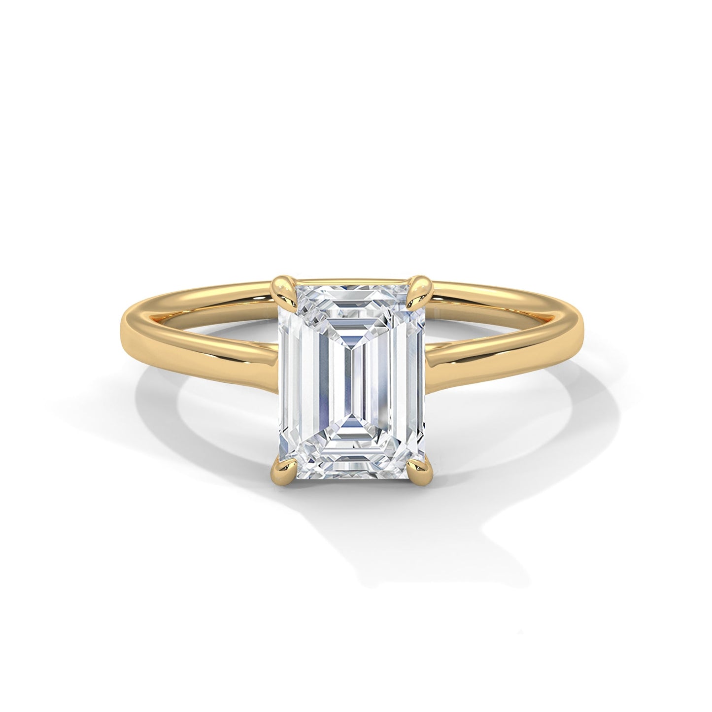 Bague diamant émeraude 2 carats – Collection Forja