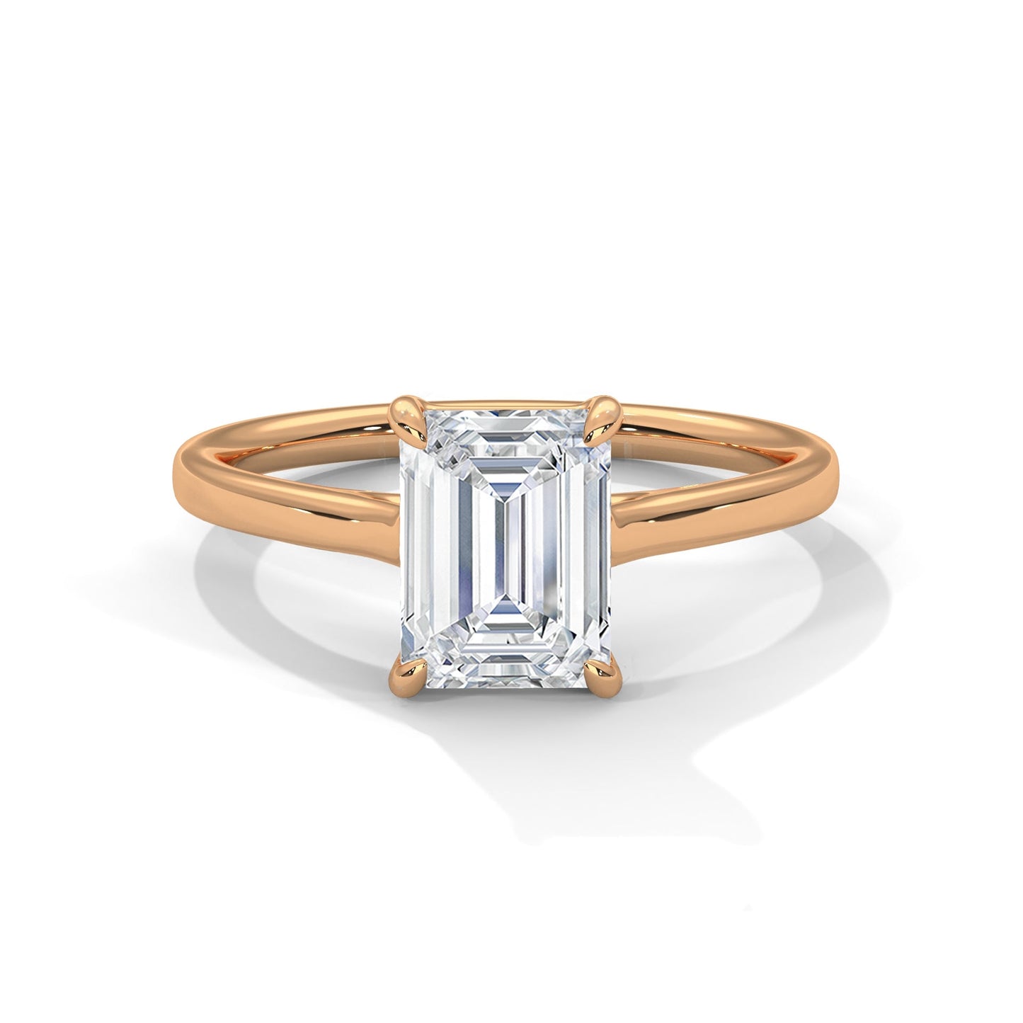 Bague diamant émeraude 2 carats – Collection Forja