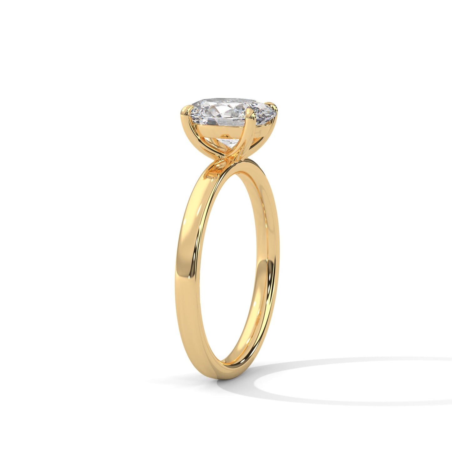 Bague diamant ovale 2 carats – Collection Forja