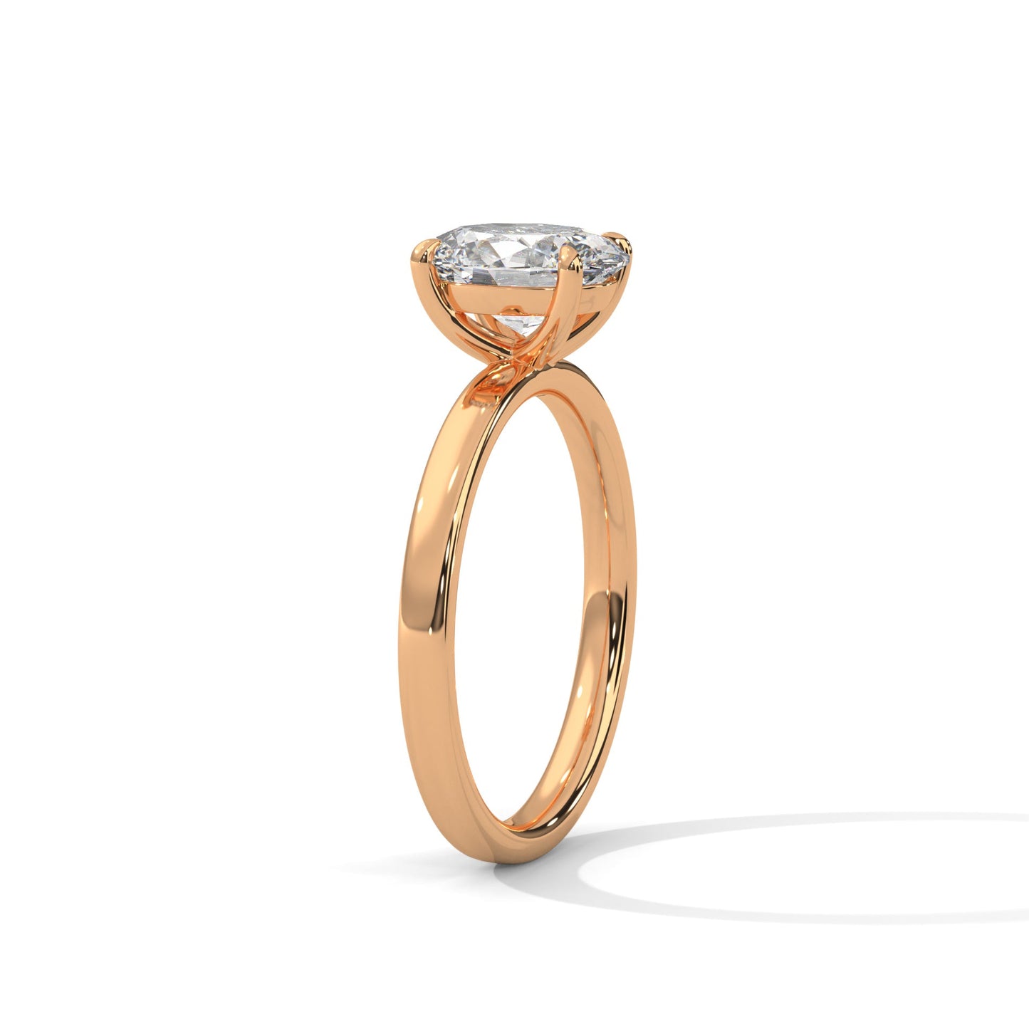Bague diamant ovale 2 carats – Collection Forja