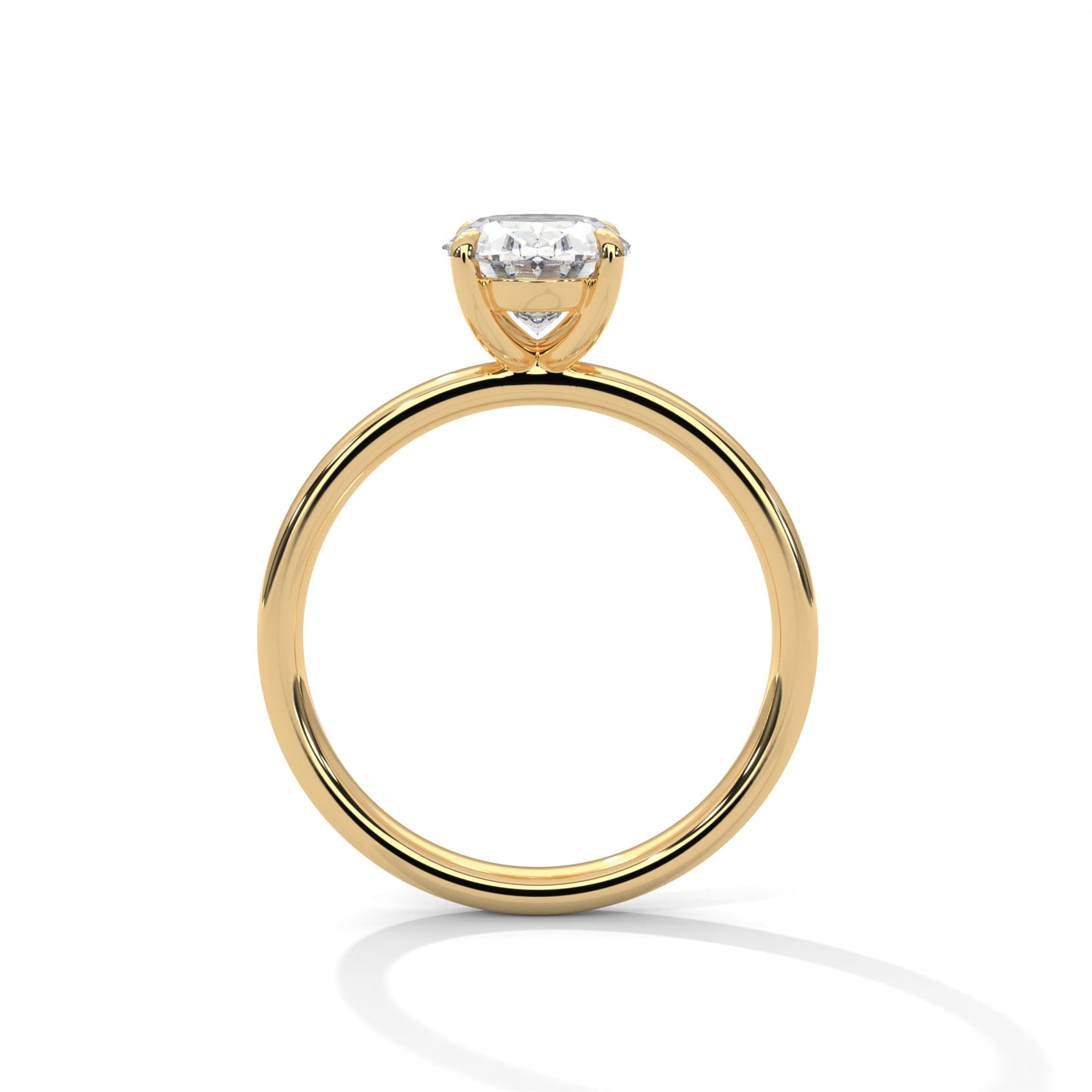 Bague diamant ovale 2 carats – Collection Forja