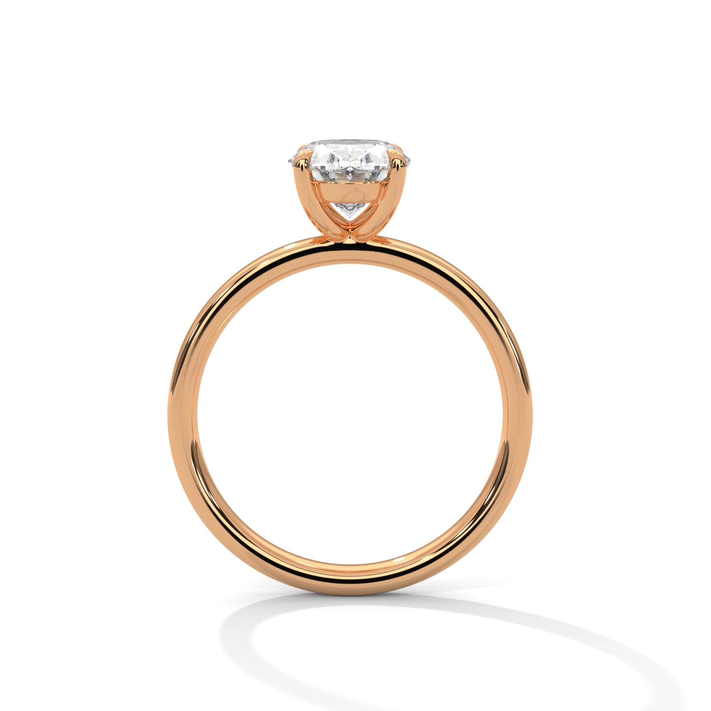 Bague diamant ovale 2 carats – Collection Forja