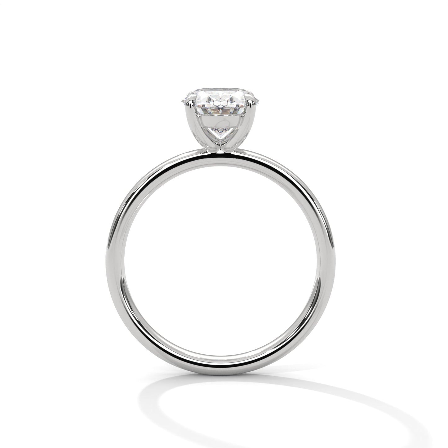 Bague diamant ovale 2 carats – Collection Forja