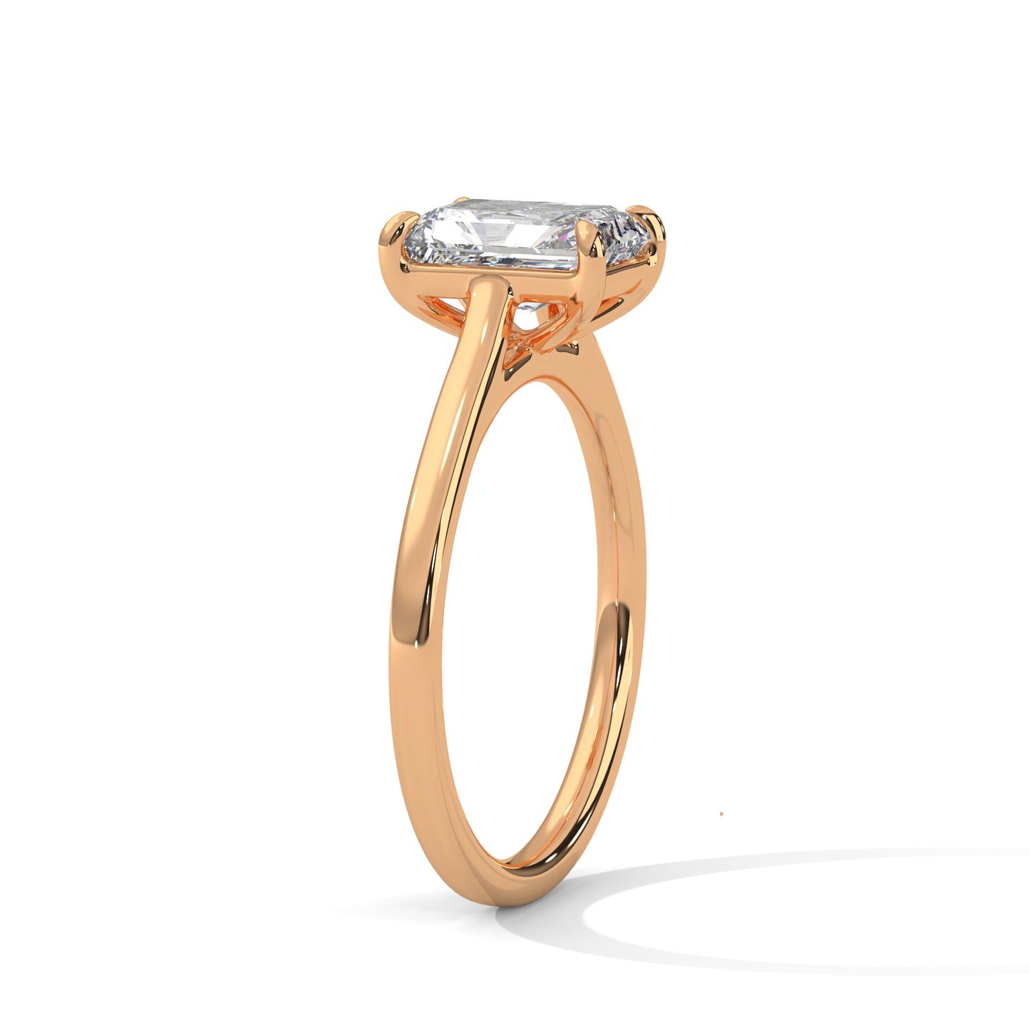 Bague diamant émeraude 2 carats – Collection Forja