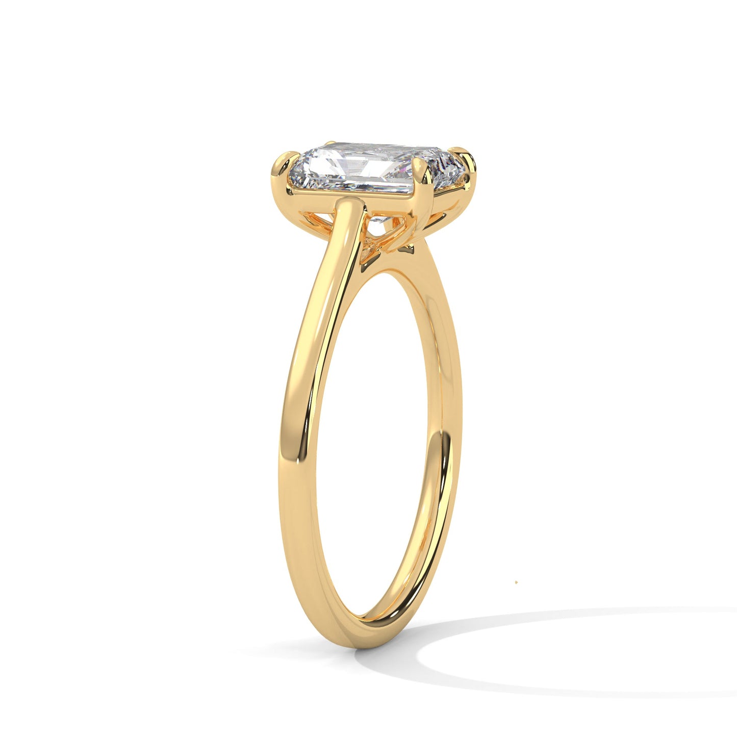 Bague diamant émeraude 2 carats – Collection Forja