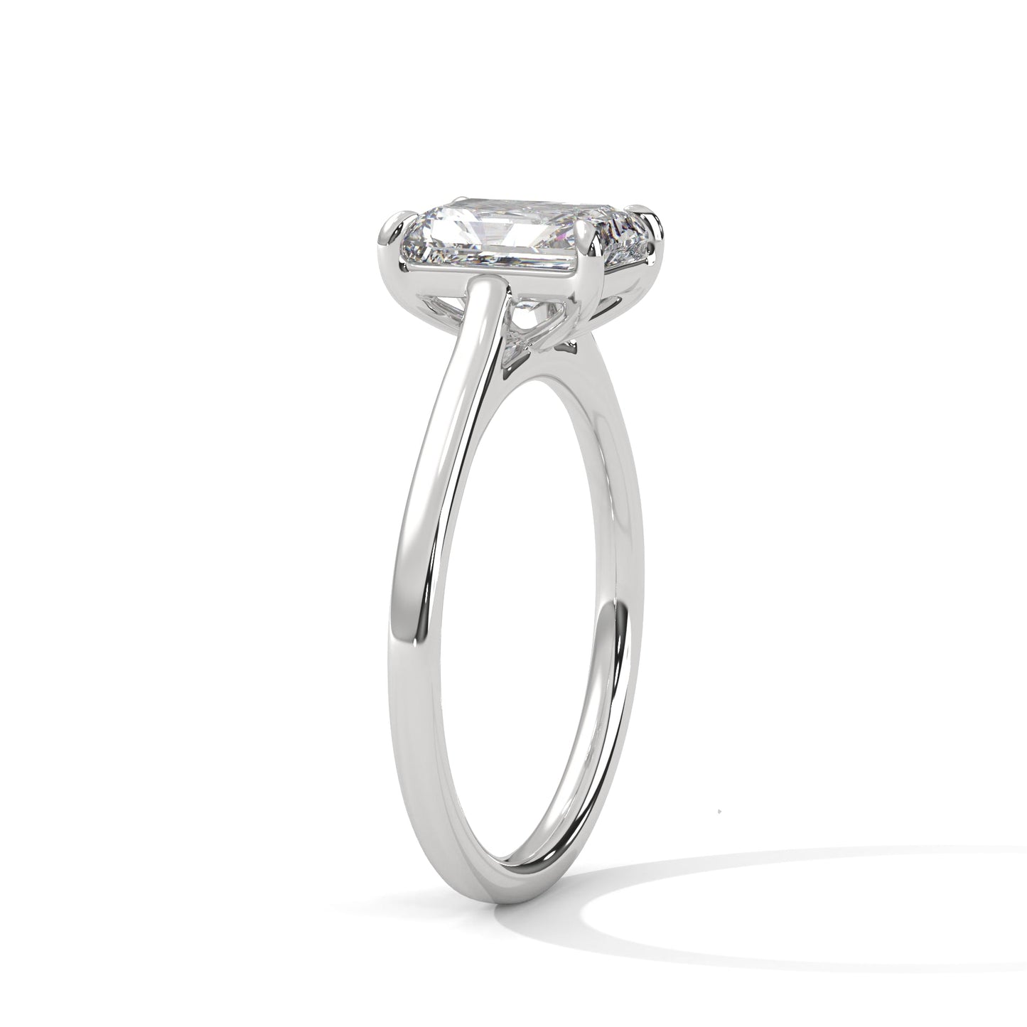 Bague diamant émeraude 2 carats – Collection Forja