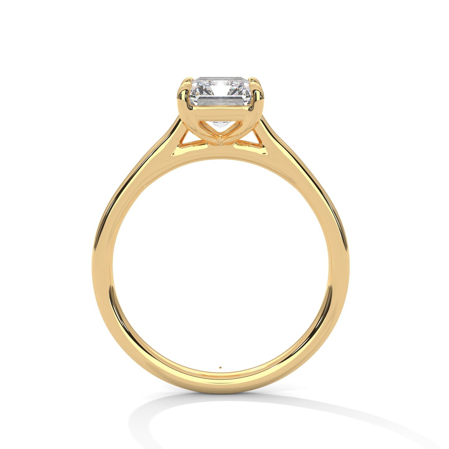 Bague diamant émeraude 2 carats – Collection Forja