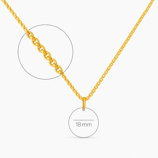 Collier-chaîne CERIL Ronde – Collection CERIL
