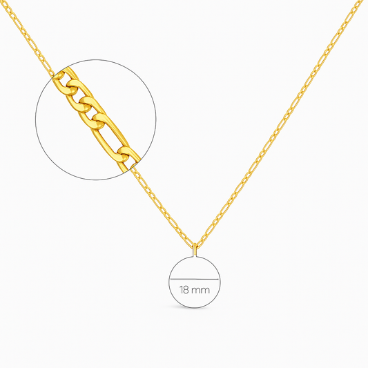 Collier-chaîne CERIL Alternée – Collection CERIL