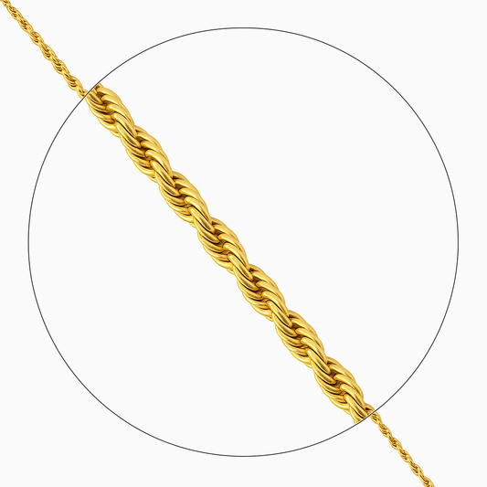 Collier-chaîne CERIL Torsadée – Collection CERIL